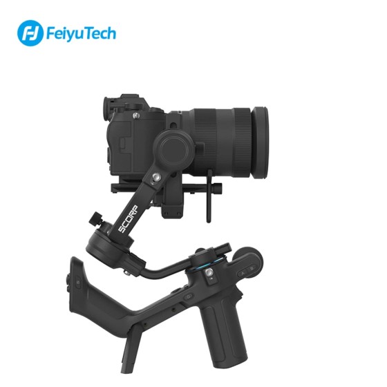 Stabilisateur de caméra DSLR à main FeiyuTech Feiyu SCORP-C, charge utile de 2,5 kg, 3 axes, pour appareils photo sans miroir